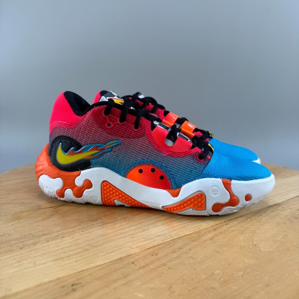 Mens 3.5 / Womens 5 - Nike PG 6 NRG x Hot Wheels Basketball Shoes DH8446-400 NEW